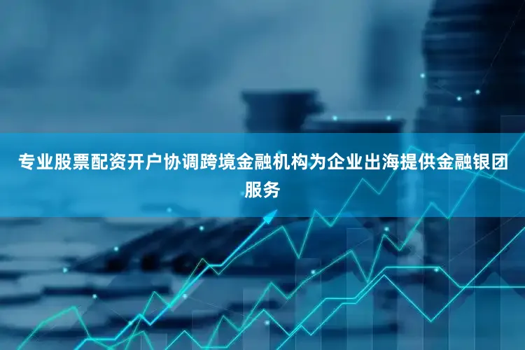 专业股票配资开户协调跨境金融机构为企业出海提供金融银团服务